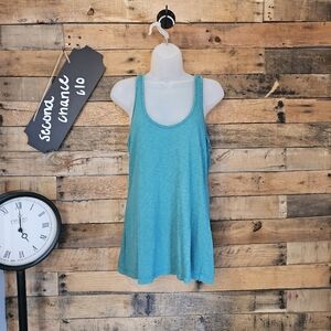 Velvet By Graham & Spencer women's teal Cotton Tank Top Size small